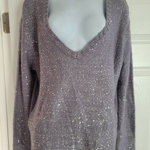 Sequin sweater